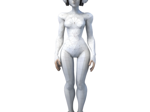 Sci-Fi Character Collection Future Warriors and Androids 3D-printmodel