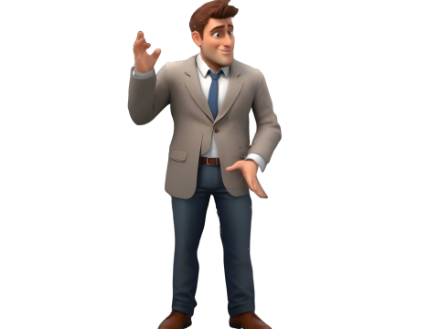 Business Professional Character Pack 3Dプリントモデル