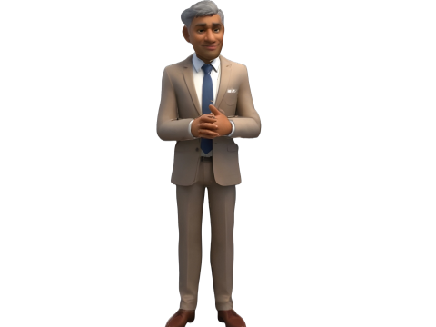 Business Professional Character Pack 3Dプリントモデル