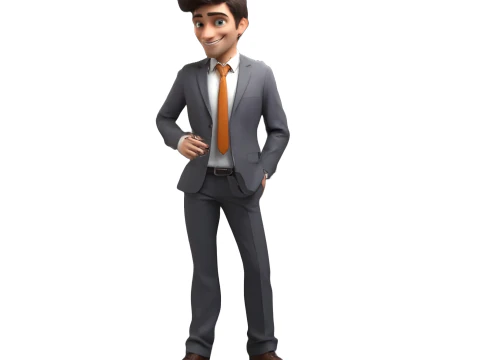Business Professional Character Pack 3D Print Model