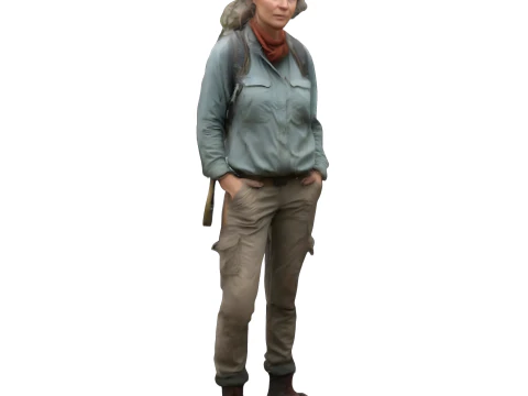 Professional Women Character Pack 3D Print Model