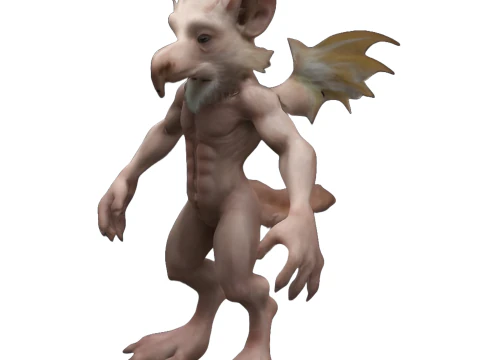 Fantastic Creatures Miniature Set 3D Print Model
