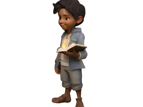 Fantasy Library Characters Collection 3D Print Model