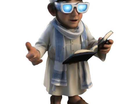 Fantasy Library Characters Collection 3D Print Model