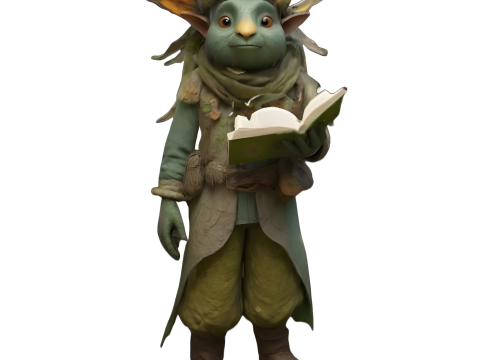 Fantasy Library Characters Collection 3D Print Model