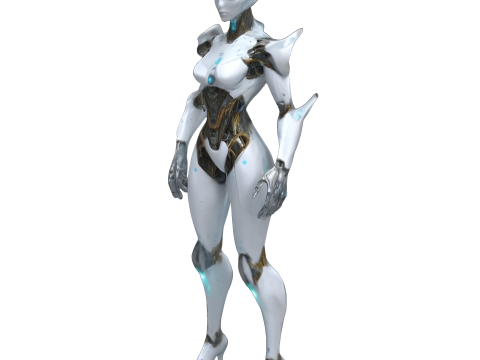 Sci-Fi Character Collection - Cyborg and Space Explorer Series 3D 프린트 모델