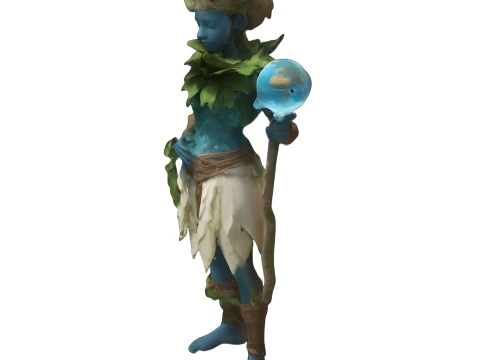 Mystical Beings Character Set 3D Print Model