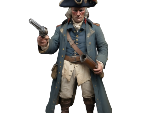 Historical Figures Character Collection 3Dプリントモデル