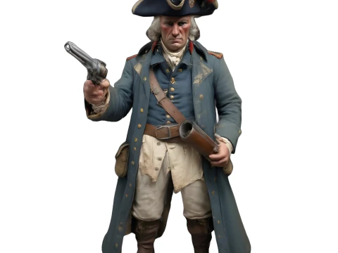 Historical Figures Character Collection 3D Print Model
