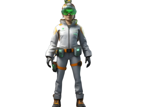 Futuristic Character Pack - Vol 1 Modelo de impresión 3D