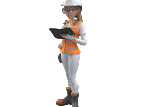 Character Model Collection - Robotics and Professional Series 3Dプリントモデル