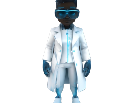 Medical Professional Character Collection 3Dプリントモデル