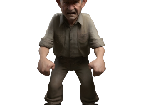 Adventure Team Character Set 3Dプリントモデル