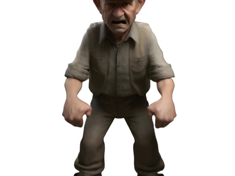 Adventure Team Character Set 3D Print Model