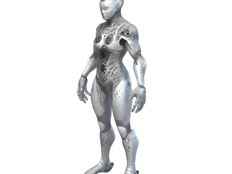 Futuristic Team Ensemble - Sci-Fi Figures Collection 3D Druckmodell