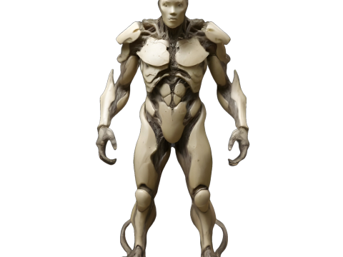 Mystical Character Figurine Set 3D Print Model