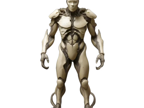 Mystical Character Figurine Set 3D Print Model
