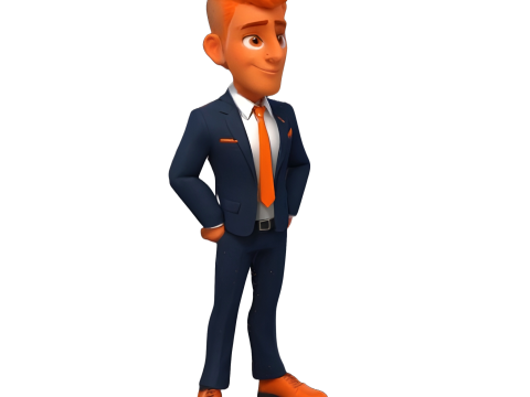 Business Character Collection - Modern Professional Avatars Modello di stampa 3D