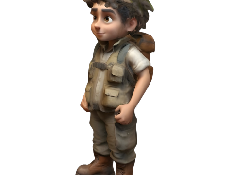 Adventure Character Collection 3Dプリントモデル