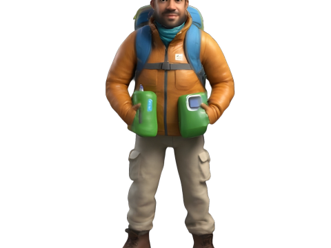 Adventure Character Collection 3Dプリントモデル