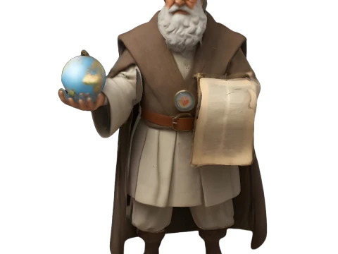 Medieval Fantasy Character Collection 3D Print Model