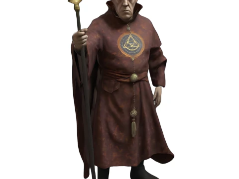 Medieval Fantasy Character Collection 3D Print Model