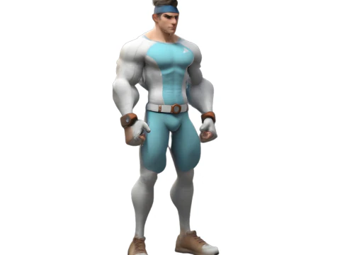 Character Collection Fantasy Modern Mix 3D Print Model