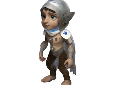 Fantasy Creature Character Collection 3Dプリントモデル