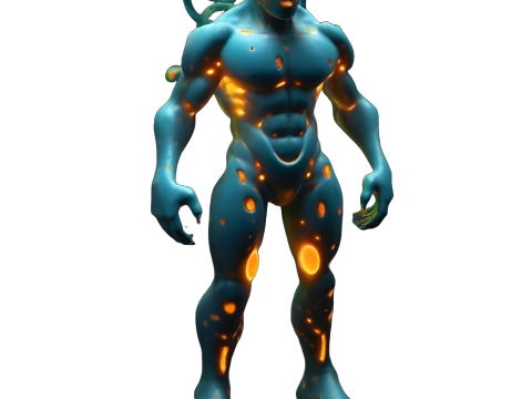 Fantasy Creature Character Collection 3Dプリントモデル