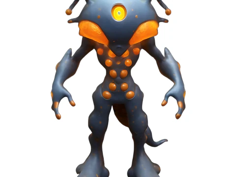 Cosmic Critters Collection 3D Print Model