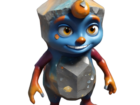 Cosmic Critters Collection 3Dプリントモデル