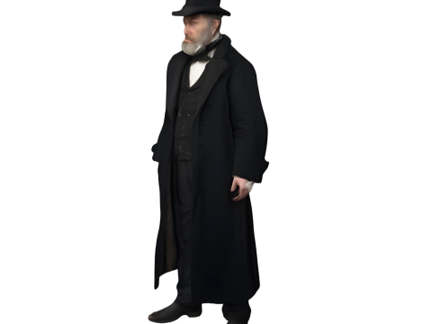 Historical Fictional Character Set 3D Print Model