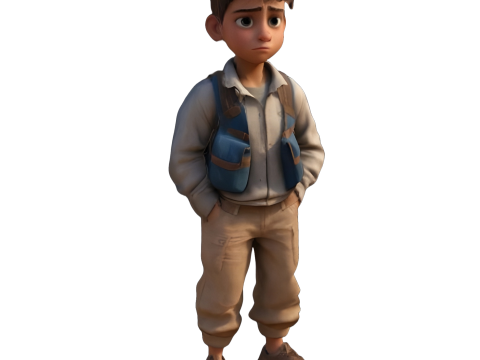Historical Fictional Character Set 3D Print Model