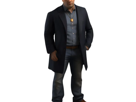 Historical Fictional Character Set 3D Print Model
