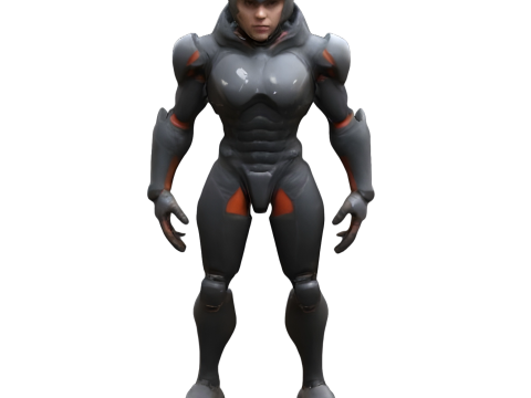 Cyber Warriors Collection 3Dプリントモデル