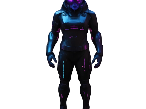 Cyber Warriors Collection 3Dプリントモデル