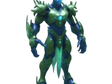 Fantasy Character Collection Elemental Creatures and Quirky Heroes 3D Print Model