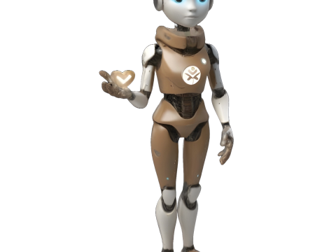 Futuristic Robot Character Pack 3Dプリントモデル