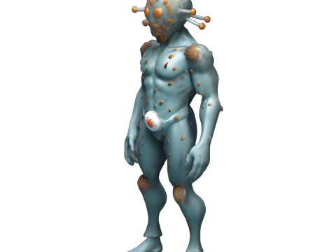 Human-Inspired Character Bundle 3D Принт Модель