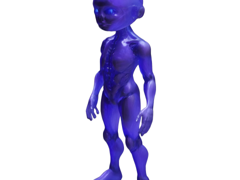 Human-Inspired Character Bundle 3D Принт Модель