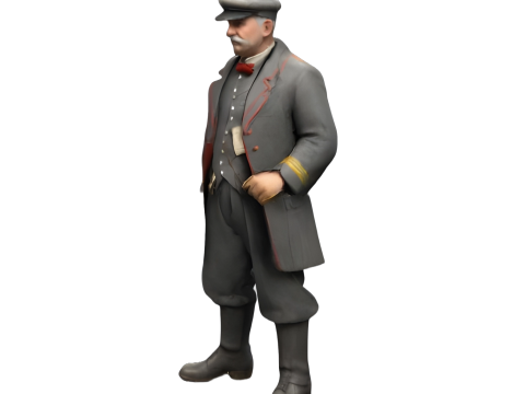Collection of Various Character Models 3D Print Model