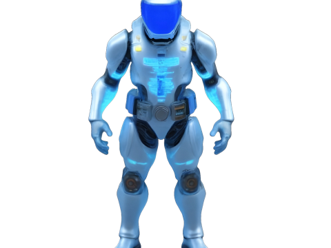 Cowboy and Future Warriors Modelo de Impressão 3D