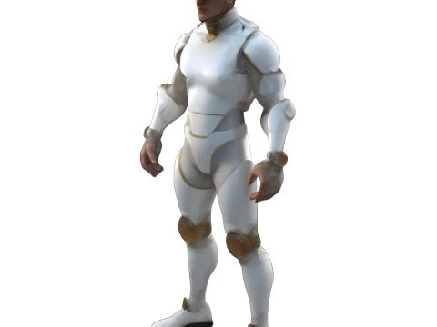 Cowboy and Future Warriors 3D Print Model