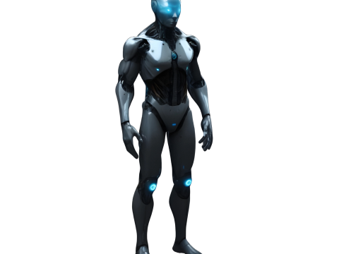 Cyber Squad Character Collection 3D 프린트 모델