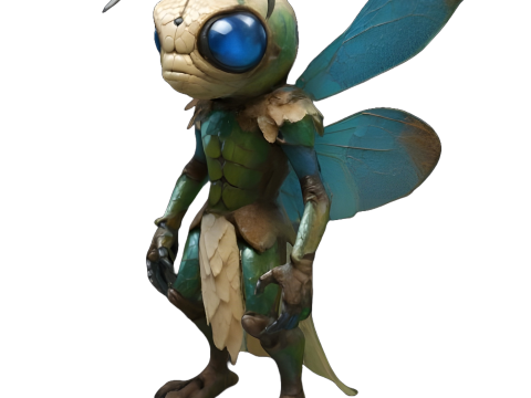 Character Collage - Mythical and Sci-Fi Creatures 3D-printmodel