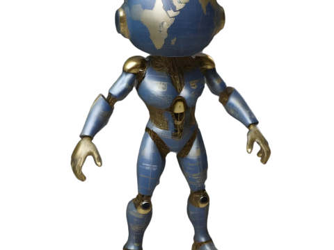 Character Collage - Mythical and Sci-Fi Creatures 3D-printmodel