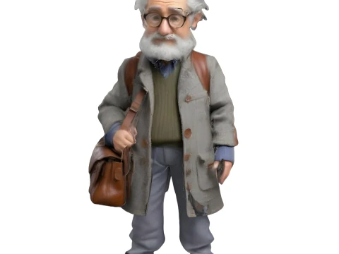 Whimsical Scientists Collection 3D Print Model