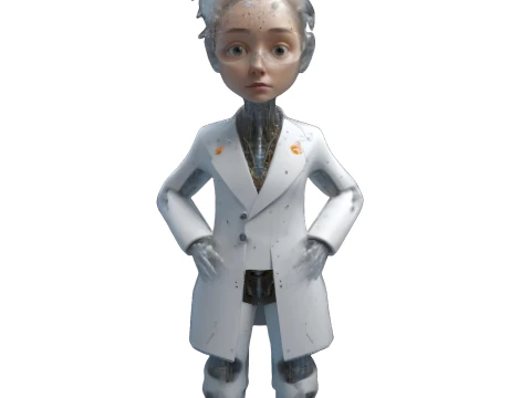 Whimsical Scientists Collection 3D Print Model