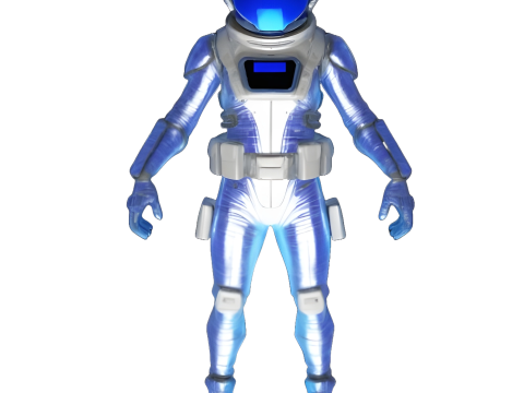 Sci-Fi Robot Warriors Collection Model Cetak 3D