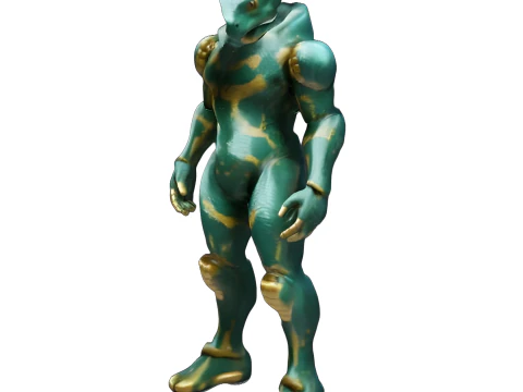 未来の存在シリーズ 3Dプリントモデル